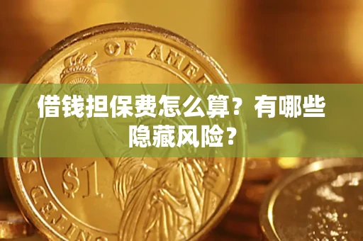 武汉借钱担保费怎么算？有哪些隐藏风险？