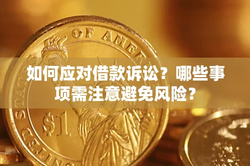 武汉如何应对借款诉讼？哪些事项需注意避免风险？