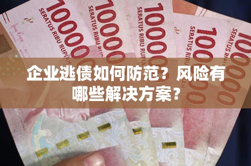 武汉企业逃债如何防范？风险有哪些解决方案？