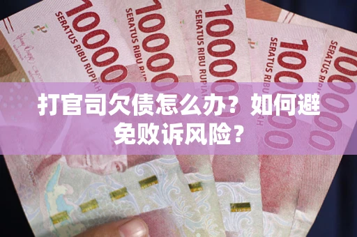 武汉打官司欠债怎么办？如何避免败诉风险？