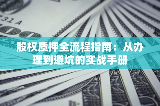 武汉股权质押全流程指南：从办理到避坑的实战手册