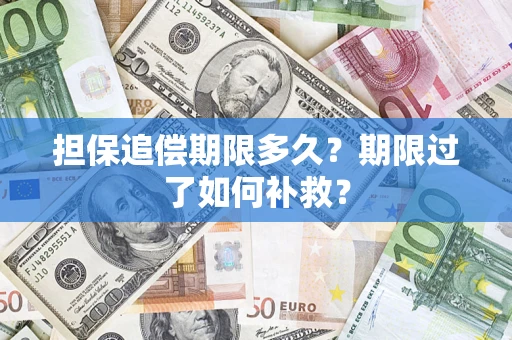 武汉担保追偿期限多久？期限过了如何补救？