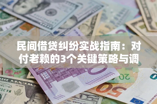 武汉民间借贷纠纷实战指南：对付老赖的3个关键策略与调解盲区解析