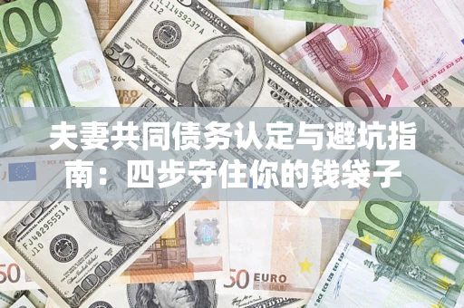 武汉夫妻共同债务认定与避坑指南：四步守住你的钱袋子