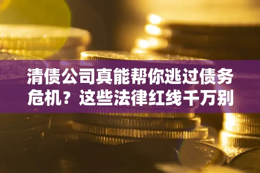 武汉清债公司真能帮你逃过债务危机？这些法律红线千万别踩