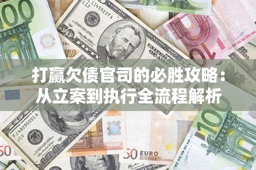 武汉打赢欠债官司的必胜攻略：从立案到执行全流程解析