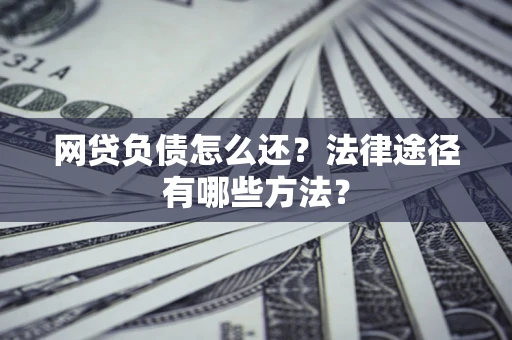 武汉网贷负债怎么还？法律途径有哪些方法？