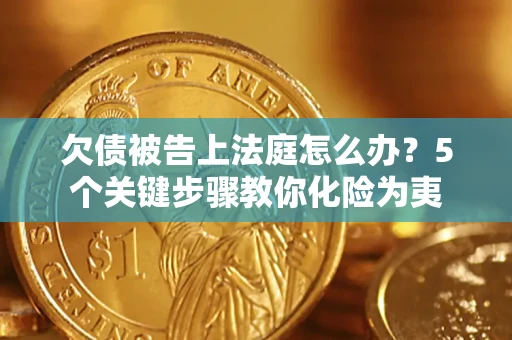 武汉欠债被告上法庭怎么办？5个关键步骤教你化险为夷